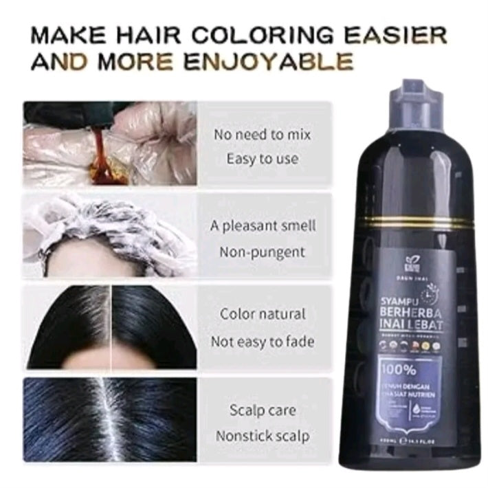 Hair color shampoo
