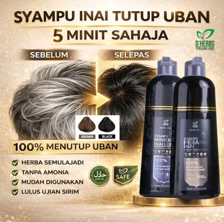Hair color shampoo
